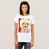 Chinesischer Farbblock-T - Shirt (Vorne ganz)