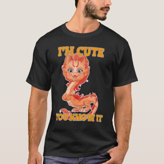 Chinesischer Feuerdrache T-Shirt (Vorderseite)