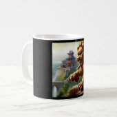 Chinesischer Foo Lion (12) Kaffeetasse (Vorderseite Links)