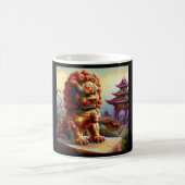 Chinesischer Foo Lion (13) Kaffeetasse (Mittel)