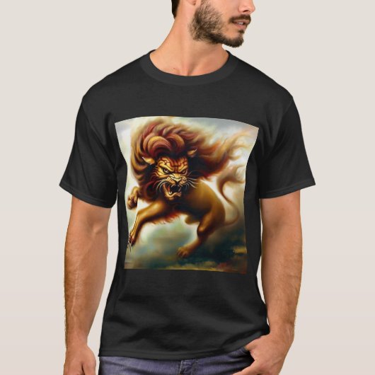 Chinesischer Foo Lion (14) T-Shirt (Vorderseite)