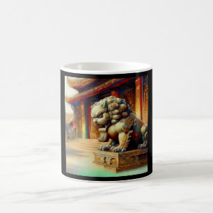 Chinesischer Foo Lion (16) Kaffeetasse