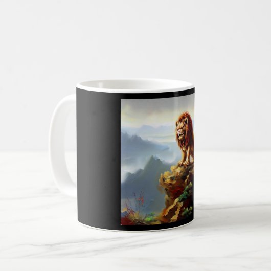 Chinesischer Foo Lion (1) Kaffeetasse (Vorderseite Links)