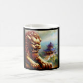 Chinesischer Foo Lion (27) Kaffeetasse (Mittel)