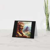 Chinesischer Foo Lion (27) Karte (Vorderseite)