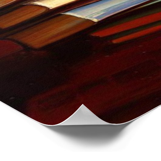 Chinesischer Foo Lion (2) Poster (Ecke)