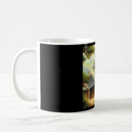 Chinesischer Foo Lion (3) Kaffeetasse (Links)