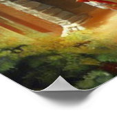 Chinesischer Foo Lion (3) Poster (Ecke)