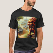 Chinesischer Foo Lion (3) T-Shirt (Vorderseite)