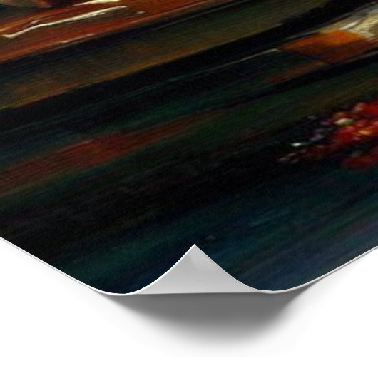 Chinesischer Foo Lion (6) Poster (Ecke)