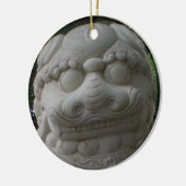 Chinesischer Foohund Keramikornament (Links)