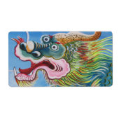 Chinesischer Foohund/Lion Guardian Mural (Vorne)