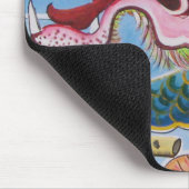 Chinesischer Foohund/Lion Guardian Mural Mousepad (Ecke)