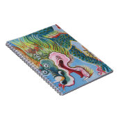 Chinesischer Foohund/Lion Guardian Mural Notizblock (Rechte Seite)