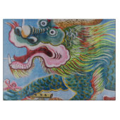 Chinesischer Foohund/Lion Guardian Mural Schneidebrett (Vorderseite)