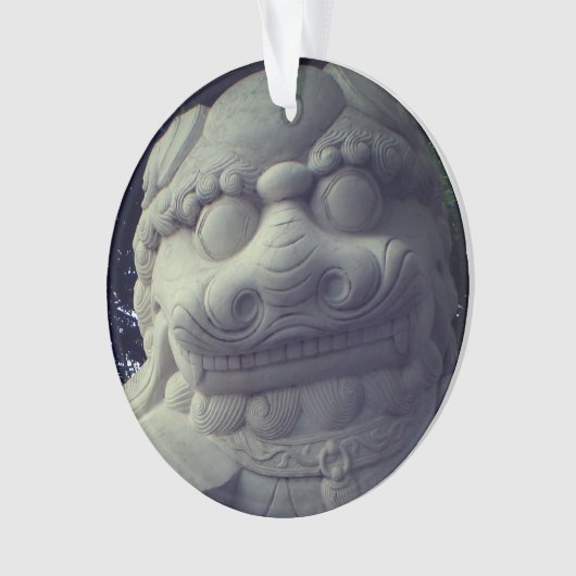Chinesischer Foohund Ornament (Vorderseite)