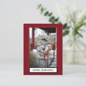 Chinesischer Fu Dog Tacoma, Washington Postcard Postkarte (Stehend Vorderseite)