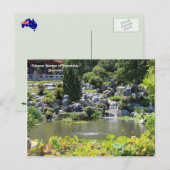 Chinesischer Garten, Chinatown, Sydney, Australien Postkarte (Vorne/Hinten)