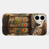 Chinesischer Garten Design Phone Case (Rückseite (Horizontal))