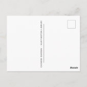 Chinesischer Garten - Huntington Library Californi Postkarte (Rückseite)