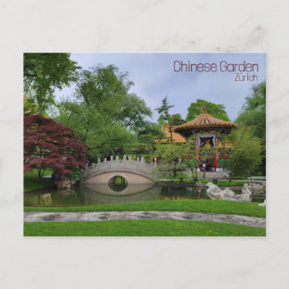 Chinesischer Garten Postkarte