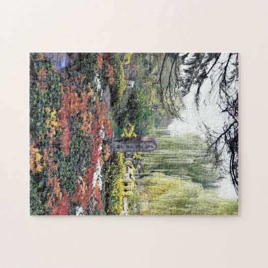 Chinesischer Garten Puzzle (Horizontal)