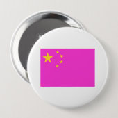 Chinesischer Gay Pride Button (Vorne & Hinten)