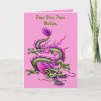 Chinesischer gehörnter Drache, mythische Flut ents