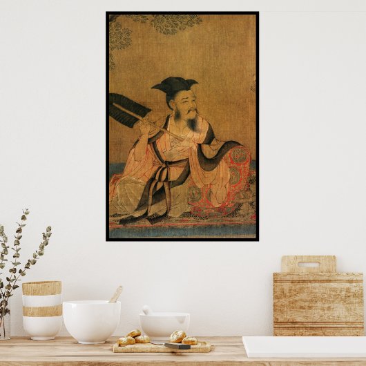 Chinesischer Gentleman (II) Poster (Küche)