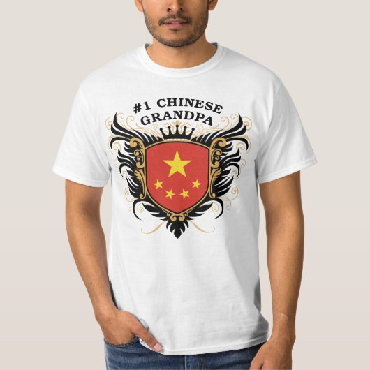 Chinesischer Großvater der Nr.-eine T-Shirt (Vorderseite)