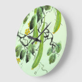 Chinesischer Gurke Große Wanduhr (Winkel)