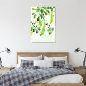 Chinesischer Gurke Leinwanddruck (Insitu (Schlafzimmer))