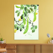 Chinesischer Gurke Leinwanddruck (Insitu (Wohnzimmer))