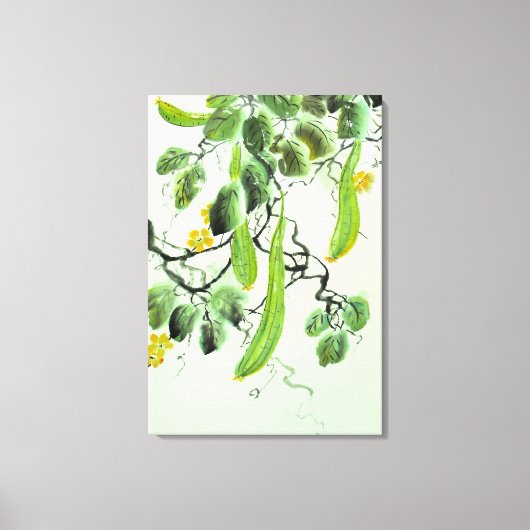 Chinesischer Gurke Leinwanddruck (Vorderseite)