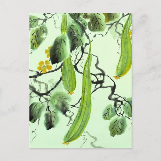 Chinesischer Gurke Postkarte (Vorderseite)