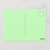 Chinesischer Gurke Postkarte (Rückseite)