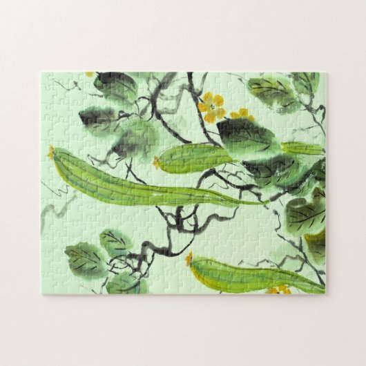 Chinesischer Gurke Puzzle (Horizontal)