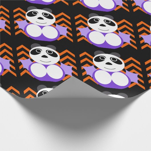 Chinesischer Halloween Geschenkpapier (Ecke)