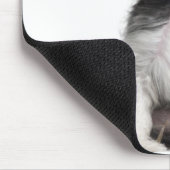 Chinesischer Hund (15 Monate alt) im Wind Mousepad (Ecke)
