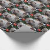 Chinesischer Hund Geschenkpapier (Ecke)