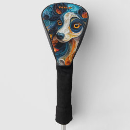 Chinesischer Hund Golf Headcover