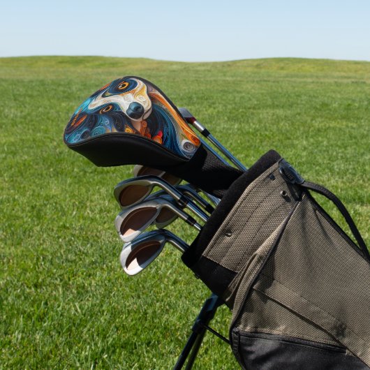 Chinesischer Hund Golf Headcover (In SItu)