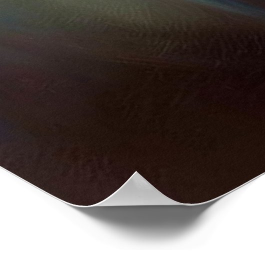 Chinesischer Hund Poster (Ecke)