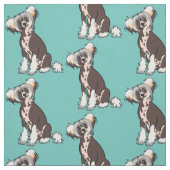 Chinesischer Hund Stoff (Muster)
