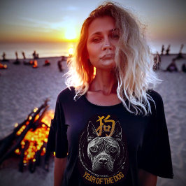 Chinesischer "Hund"-T - Shirt