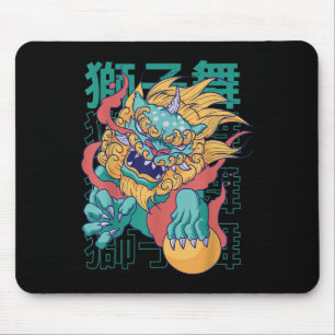Chinesischer Hundedrache Tattoo Mythology Culture  Mousepad