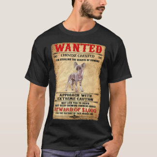 Chinesischer Hundeliebhaber, entzückt T-Shirt