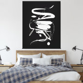 Chinesischer Impressum Stretched Leinwand (Insitu (Schlafzimmer))