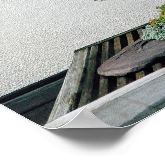Chinesischer Juniper Bonsai Forest Poster (Ecke)