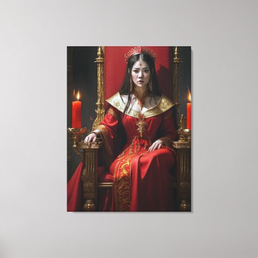 chinesischer Kaiserschnitt Leinwanddruck (Vorderseite)